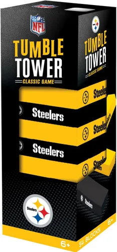Miniatura 9 de MasterPieces Día del juego - NFL San Francisco 49ers - Torre de caída con licencia oficial, bloques de madera real