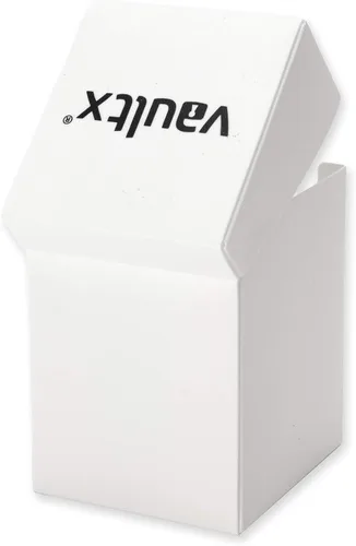 Miniatura 5 de Caja de almacenamiento para cartas de mazo Vault X y 150 fundas negras para cartas, se adapta a más de 100 cartas con funda, tamaño estándar grande
