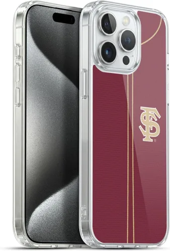 Miniatura 90 de Head Case Designs Funda de gel suave FSU Seminoles de la Universidad Estatal de Florida con licencia oficial compatible con Apple iPhone 13 Pro Max