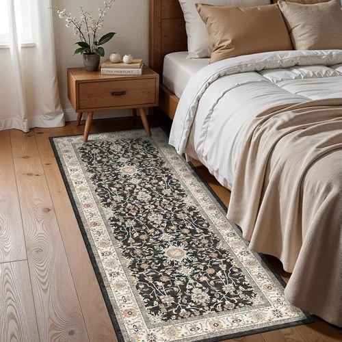 Miniatura 20 de Alfombra de pasillo lavable de 2 x 3 pies - Alfombra antideslizante resistente a las manchas, alfombras y tapetes de cocina duraderos