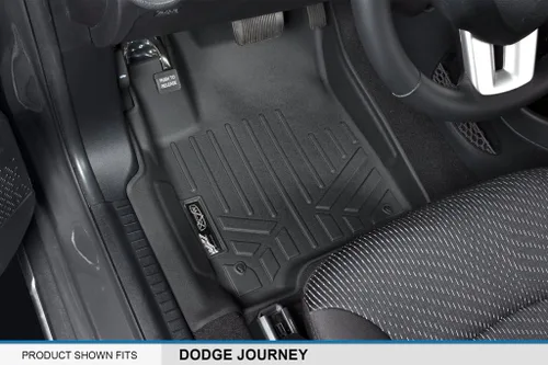 Miniatura 2 de MAXLINER - Juego de alfombrillas de primera fila para todo tipo de clima, compatibles con Dodge Journey 2010-2020