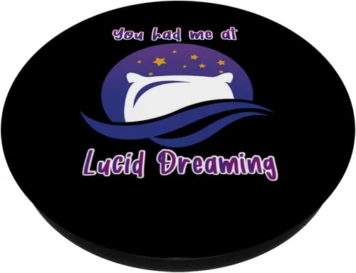 Miniatura 2 de You Had Me At Lucid Dreaming PopSockets Swappable PopGrip