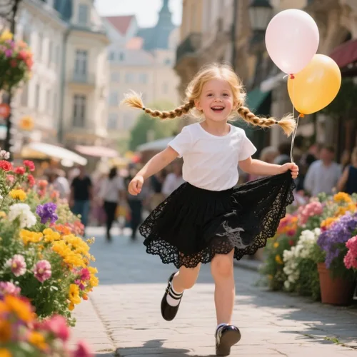 Miniatura 2 de Otter MOMO Zapatos planos de bailarina para niña, con lazo decorativo, ideales para llevar con vestido y combinan bien con flores, para escuela