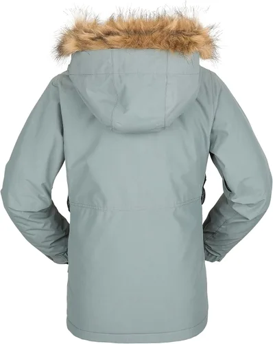 Miniatura 2 de Volcom Chaqueta de nieve con aislamiento So Minty para niñas Nieve