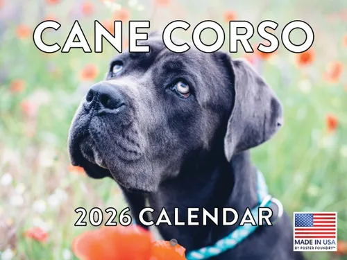 Miniatura 143 de Calendario de pared mensual 2025 Great Dane de 12 meses, fabricado en Estados Unidos