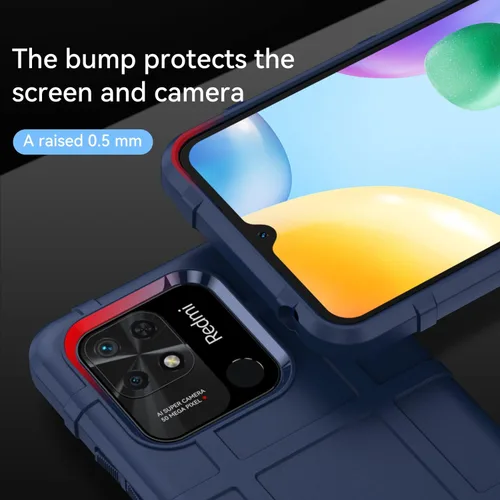 Miniatura 4 de CCSmall Funda para Xiaomi Redmi 10A, resistente a prueba de golpes Absorción Resistente a los Impactos Funda protectora para teléfono Bumper