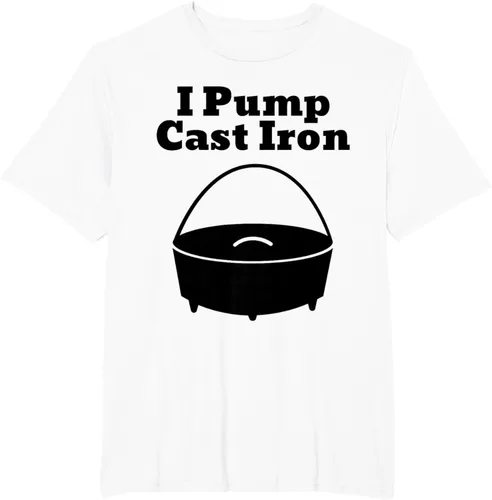 Miniatura 52 de I Pump - Camiseta de hierro fundido para cocinar al horno holandés