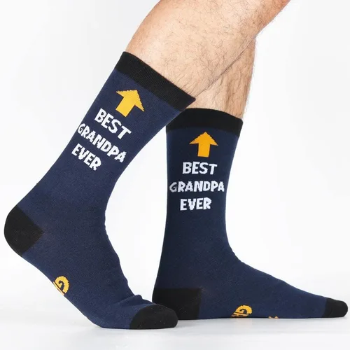 Miniatura 2 de Veachog Calcetines para abuelos para hombres, regalos de cumpleaños para papá, tío, hermano, hijo, marido, novio, suegro, regalos de jubilación
