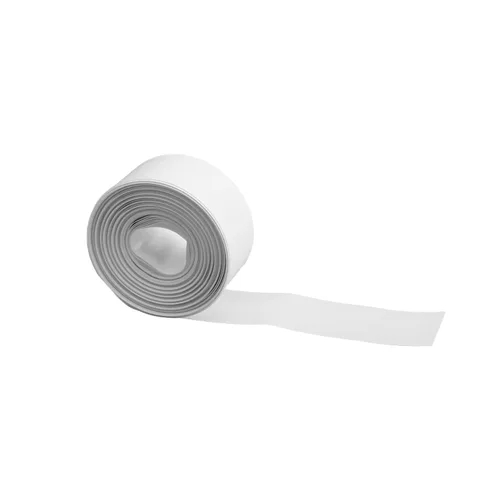 Miniatura 5 de Othmro Kit de tubos termorretráctiles de batería de 32.8 pies de longitud, aislamiento de ancho de aplanamiento de 1.16 pulgadas, tubos Blanco
