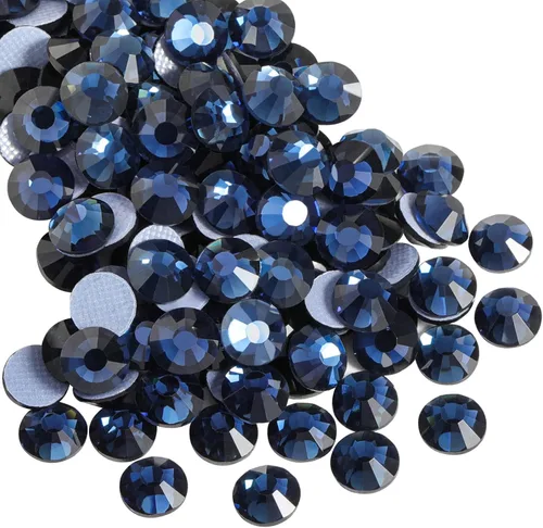Miniatura 32 de Beadsland Hotfix - 2880 diamantes de imitación de cristal con parte trasera plana para manualidades, ropa, decoraciones de bricolaje, cristal AB