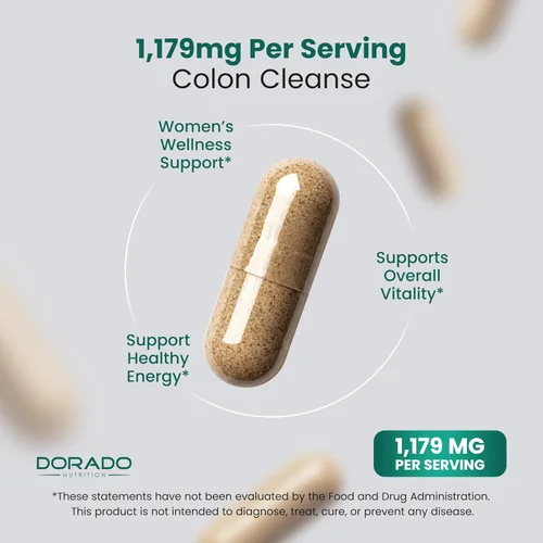 Miniatura 5 de Limpieza y desintoxicación de colon 15 días de limpieza intestinal (30 unidades) pastillas de limpieza intestinal y probiótico para laxante suave