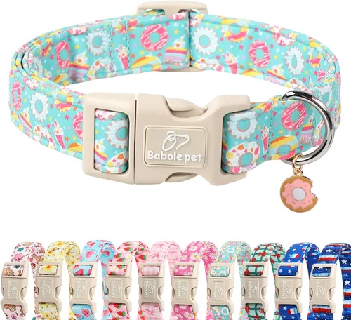 Miniatura 47 de Collar de otoño para perro, lindo collar de cachorro con hojas de otoño, ligero, cómodo, ajustable, para mascotas pequeñas, medianas y grandes