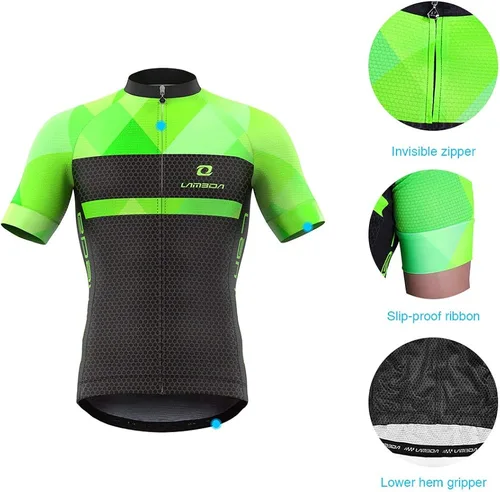 Miniatura 5 de LAMEDA - Maillot de ciclismo de manga corta para hombre