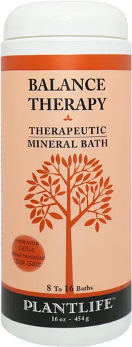 Plantlife Balance Therapy - Sales de baño de aromaterapia naturales directamente de la planta, equilibrar, calmar y liberar tensión en el cuerpo,