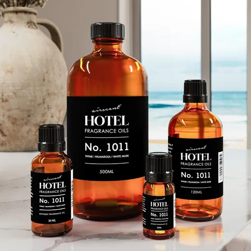Miniatura 4 de AirScent Aceite Difusor Hotel No. 1011 Inspirado por el Aroma del Hotel The Beach Villas - Aceite de Fragancia Premium para Difusores Ultrasónicos