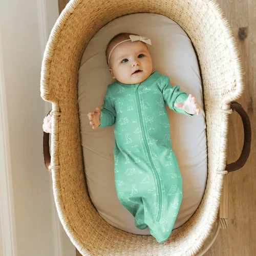 Miniatura 6 de Babysoy Saco de dormir de manga larga para bebés y niños pequeños