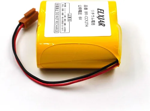 Miniatura 6 de BR-CCF2TH - Batería de repuesto de litio de 6 V para Fanuc oi Mate Model-D, controles Panasonic, PLC GE Fanuc A06 Series A98L-0001-0902, BR-CCF2TE