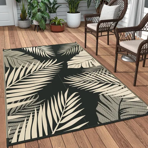 Miniatura 33 de GENIMO - Tapete reversible e impermeable para patios y exteriores, oferta, paja de plástico, para áreas grandes, campamentos, RV, pícnics, terrazas