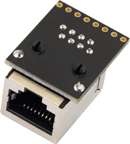 Miniatura 5 de 6pcs RJ45 8P8C Breakout Board Jack Conector Ethernet con 8Pin 2 Tipo Cabeceras Pin
