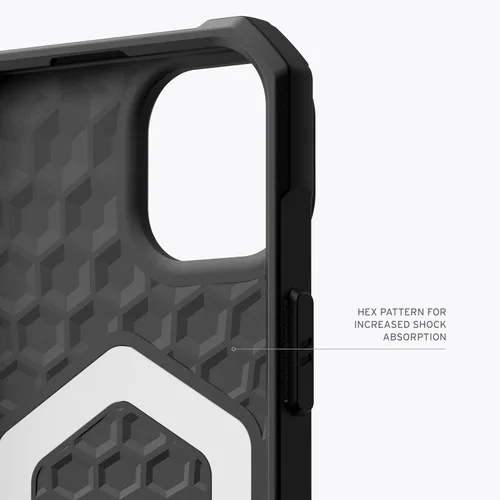 Miniatura 5 de URBAN ARMOR GEAR UAG Funda compatible con iPhone 15 de 6.1 pulgadas, Essential Armor negro, imán integrado compatible con carga MagSafe, funda