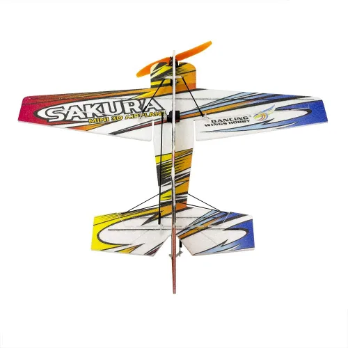 Miniatura 4 de Viloga Actualización 3D EPP Avión Sakura Aerobatic Flying Airplane - Kit de avión RC de espuma duradera de 16.535 in para construir para adultos