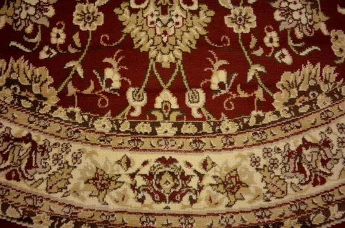Miniatura 81 de Unique Loom Colección Sialk Hill - Alfombra de área Washington (3 pies 3 pulgadas x 5 pies 3 pulgadas, rectángulo, burdeos/crema)
