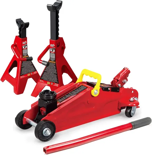 Miniatura 16 de BIG RED T820014S Torin Torin Hydraulic Trolley Service / Floor Jack con molde de soplado Funda de almacenamiento, 1.5 toneladas (3,000 lb)