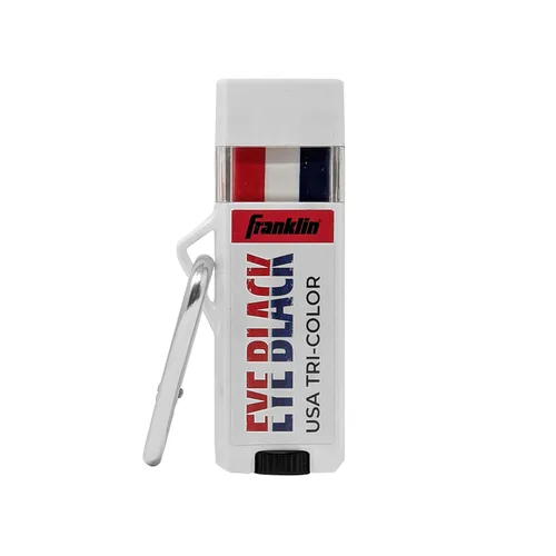 Miniatura 14 de Franklin Sports Premium Baseball Eye Black - Lápiz negro para ojos de todos los deportes para jugadores de béisbol, sóftbol y fútbol - Fusión de 3
