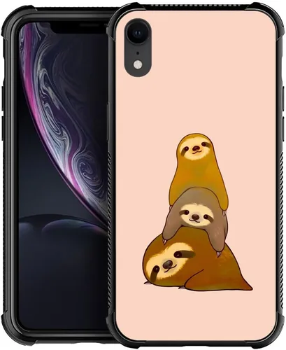 Miniatura 22 de DJSOK Funda compatible con iPhone XR, H American Eagle Flag con cuatro esquinas, protección a prueba de golpes, TPU suave y patrón de policarbonato