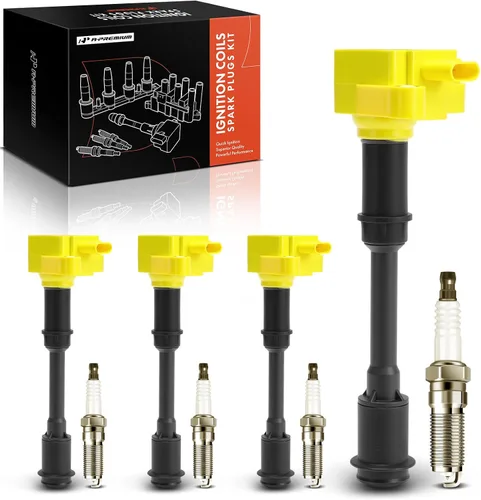 Miniatura 10 de A-Premium Juego de 4 paquetes de bobinas de encendido y bujías de iridio compatibles con Ford Escape 2013-2016, Fusion 2013-2014, Fiesta 2014-2019
