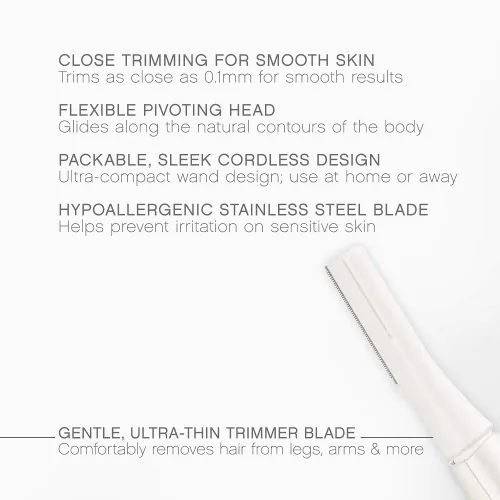 Miniatura 2 de Panasonic Depiladora para todo el cuerpo para mujeres, diseño portátil y elegante, suave para área del bikini, axilas, piernas, rosa, 1 unidad