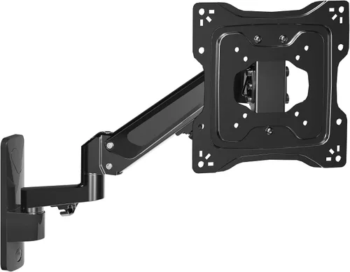 Miniatura 11 de VIVO Soporte de pared para monitor LCD individual de aluminio premium para pantallas de hasta 32 pulgadas, brazo neumático ajustable que se adapta