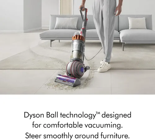 Miniatura 7 de Dyson Ball Animal 3 Aspiradora vertical extra, con cable, 290 AW, cabezal limpiador de barra de motor para todos los pisos, 3 modos de succión