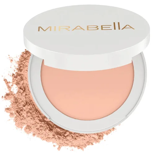 Miniatura 17 de MIRABELLA - Base Pure Press, polvo prensado HD-Finish, polvo prensado mineral construible compacto con jojoba nutritiva, maquillaje Original