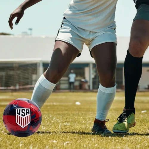 Miniatura 4 de Icon Sports Balón de fútbol oficial de la Federación de Fútbol de USSF93BL-azul marino