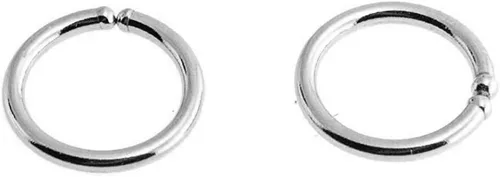 Miniatura 11 de Aretes de aro dorados y plateados para cartílago, nariz, tabique, oreja, hélix, tragus, joyería para mujer, hipoalergénicos, pequeños aros