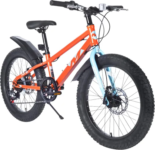 Miniatura 19 de Bicicleta de montaña para niños de 20 pulgadas, bicicleta de montaña para niños y niñas de 8 a 12 años, 7 velocidades para adolescentes, bicicletas