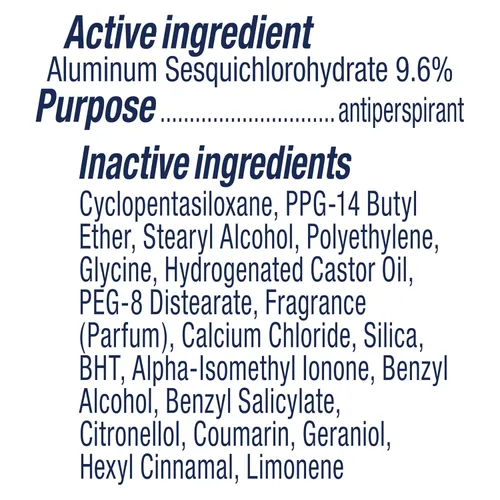 Miniatura 8 de Degree Desodorante antitranspirante sexy intriga para 72 horas de protección 3 en 1 contra el sudor, el olor y las manchas, 2.6 oz