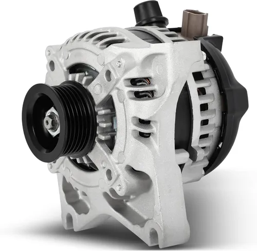 Miniatura 14 de Alternador apto para Chevy para Buick, reemplazo de alternador de alto rendimiento para 1 un cable autoexcitante, para alternador GM Chrome ADR0335