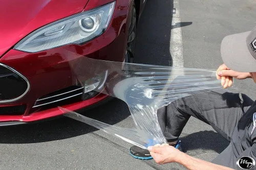 Miniatura 12 de VViViD Película Protectora de Pintura Vinilo Transparente Brillante Autorreparable Envoltura Protectora (17.75 pulgadas x 54 pulgadas)
