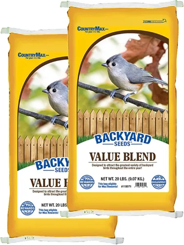 Miniatura 18 de Backyard Seeds Finch & Small Songbird Frenzy 5lbs – Mezcla de semillas de cardo Nyjer prémium para comederos de pinzones, bolsa pequeña de comida