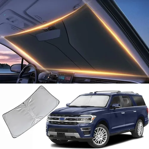 Miniatura 36 de Parasol para parabrisas delantero, protector de visera, accesorios para automóvil