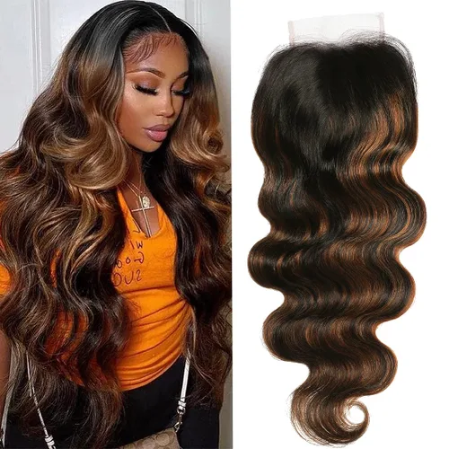 Miniatura 30 de UNice 4 manojos de cabello humano brasileño ondulado, 100% real, sin procesar, extensiones de cabello humano virgen, color negro natural, 20, 22