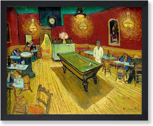 Miniatura 72 de Poster Master Póster clásico de Van Gogh, impresión impresionista vintage, regalo para artista, pintor, autorretrato, sombrero de paja, dibujo