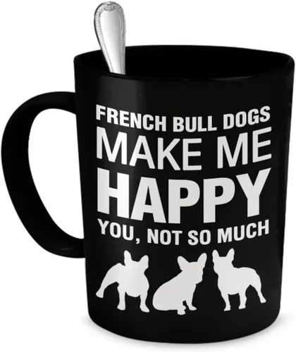 Miniatura 10 de DogsMakeMeHappy Taza Basset Hound – Basset Hounds Make Me Happy – Taza de café Basset Hound – Regalos de Basset Hound
