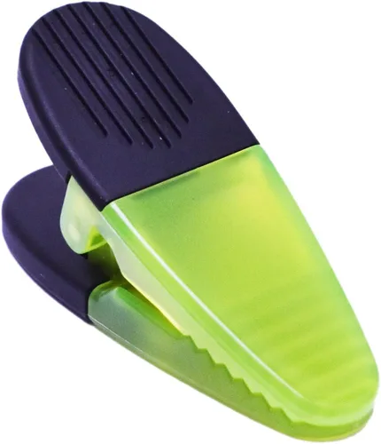 Miniatura 14 de Clips de plástico grueso con imán de neodimio - 3-1/4" de longitud - Durable versátil multiusos (transparente)