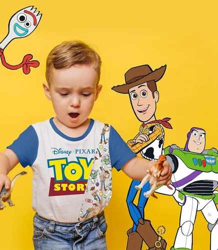 Miniatura 4 de Toy Story Pixar Camiseta (juegos) Woody Buzz Lightyear Jessie Rex Hamm MrPotato Forky Slinky Dog Toddler Cumpleaños Ropa para niños