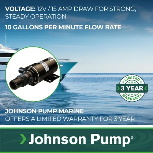 Miniatura 4 de Johnson Pump Bomba Maceradora 12V