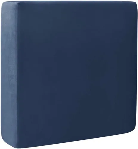 Miniatura 31 de Fundas de cojín de terciopelo para sofá, funda elástica para cojín de sofá suave, protector de muebles extraíble y lavable para sala de estar, Negro
