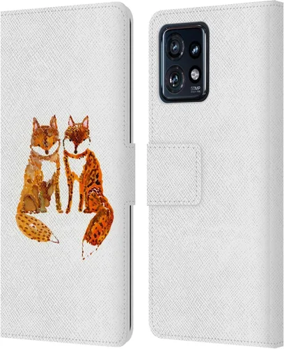 Miniatura 15 de Head Case Designs Officially Licensed Wyanne Quiet Creative Animals 2 Leather Book Wallet Case Cover Compatible with Motorola Moto Edge 40 Pro
